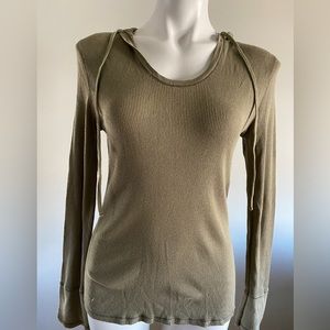 Gap hooded long sleeve top